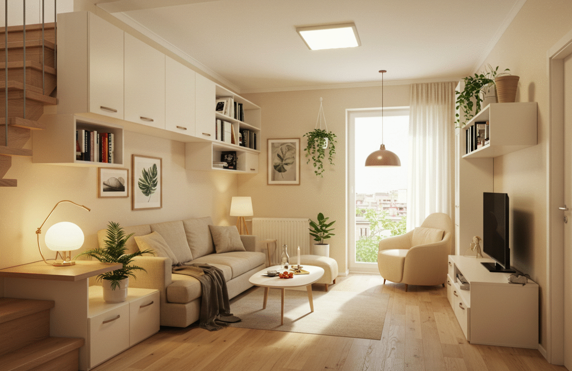 Décorer une maison avec un petit espace