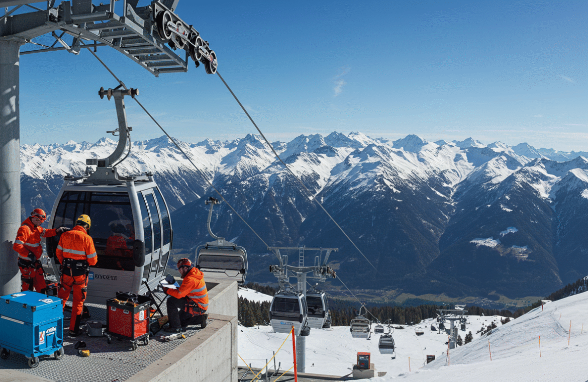 Entretien des remontées mécaniques