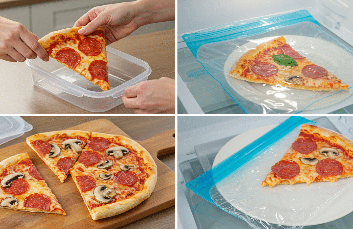 Conserver une pizza