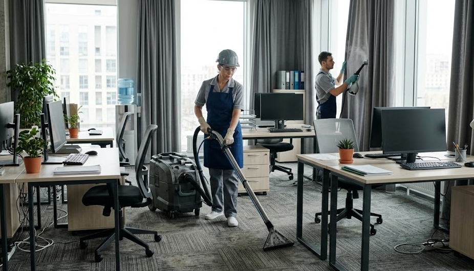 Allergies au bureau : le rôle crucial du dépoussiérage des moquettes et rideaux