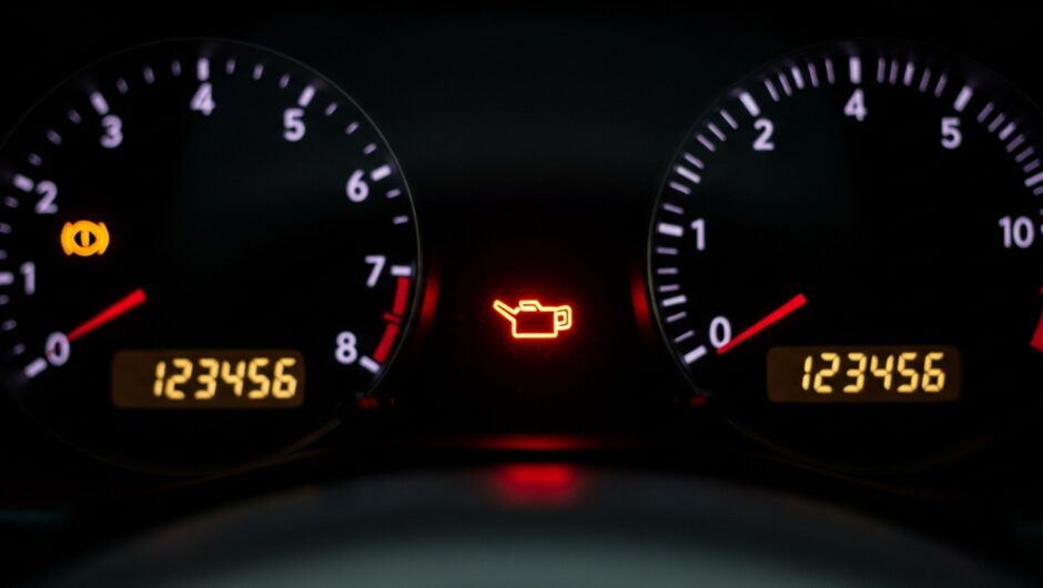 Le voyant de pression d&rsquo;huile s&rsquo;allume : arrêt immédiat ou fin de tournée