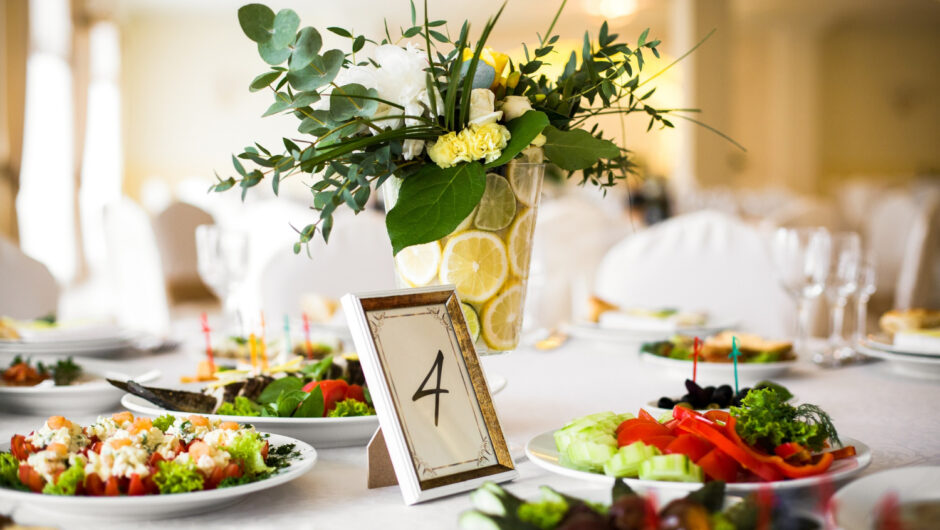 réception régime alimentaire